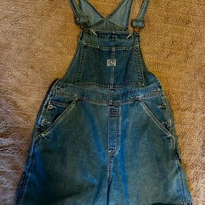 Vintage Denim Overalls